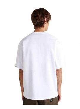 Camiseta Hombre Vans Paperback Writer SS Blanca