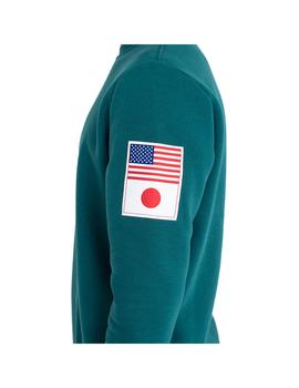Sudadera Hombre New Era Fas East Verde