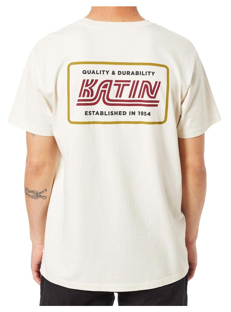 Camiseta Hombre Katin Pit Stop Crudo