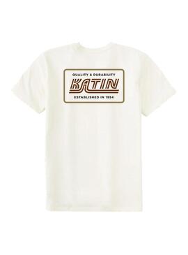 Camiseta Hombre Katin Pit Stop Crudo