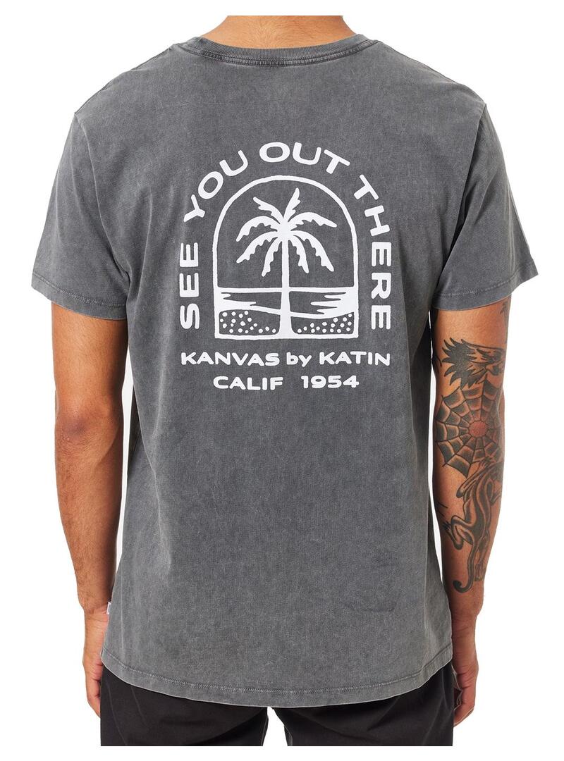 Camiseta Hombre Katin Passage Gris Oscuro