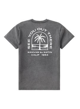 Camiseta Hombre Katin Passage Gris Oscuro