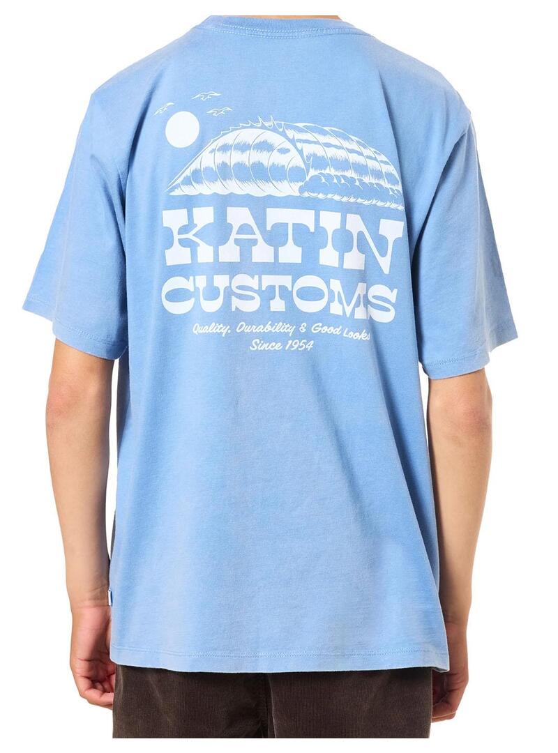 Camiseta Hombre Katin Drainer Azul