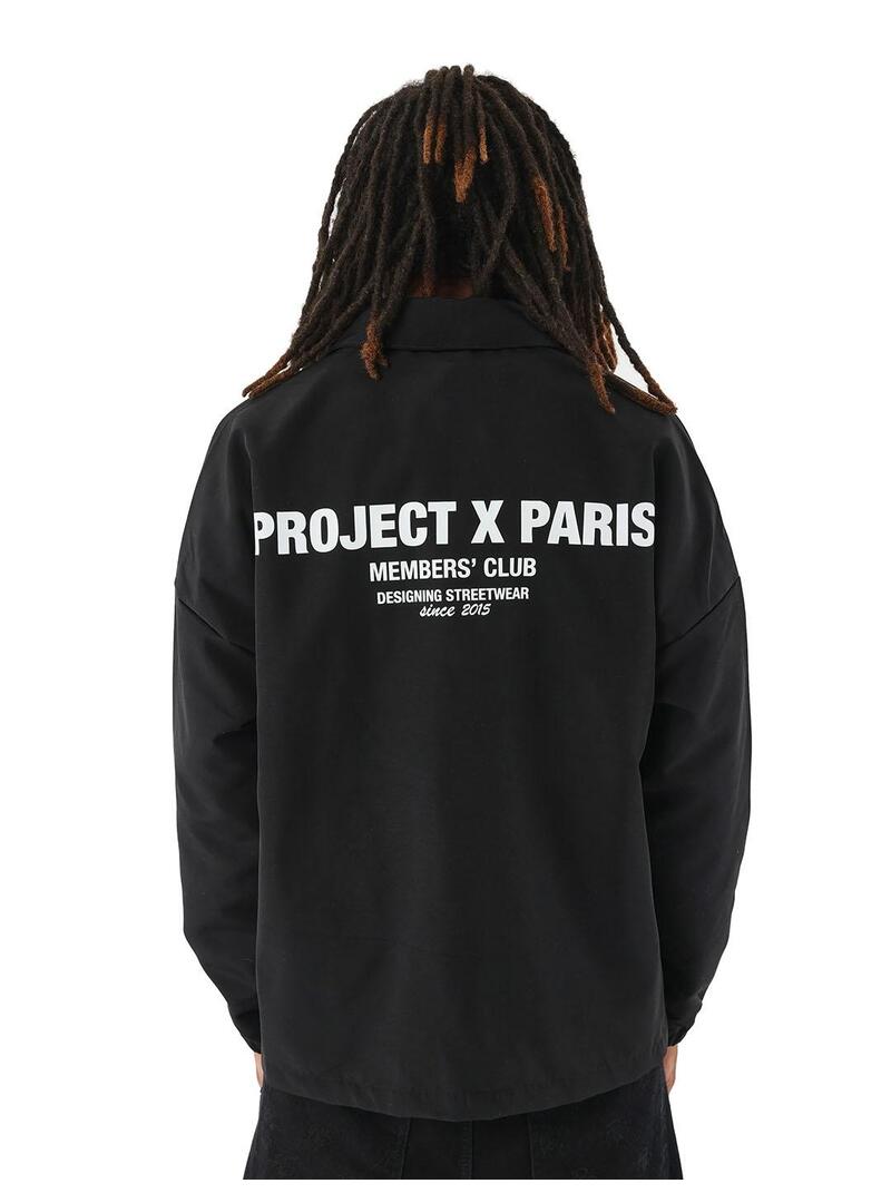 Chaqueta Hombre Project X Paris Members´ Negra
