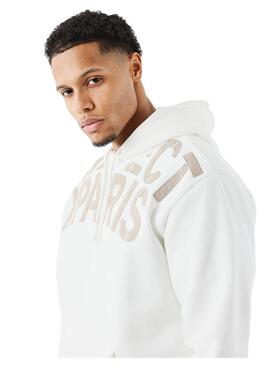 Sudadera Hombre Project X Paris Blanco Marron