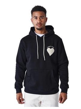 Sudadera Hombre Project X Paris Corazón Negra
