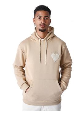 Sudadera Hombre Project X Paris Corazón Marron