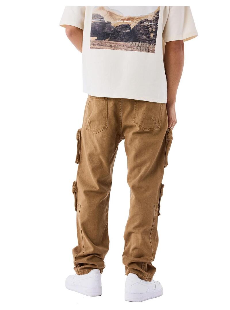 Pantalon Hombre Project X Paris Jean Marron