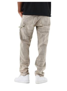 Pantalon Hombre Project X Paris Vaquero Marron