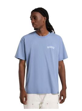 Camiseta Hombre Dickies Circle Logo Azul