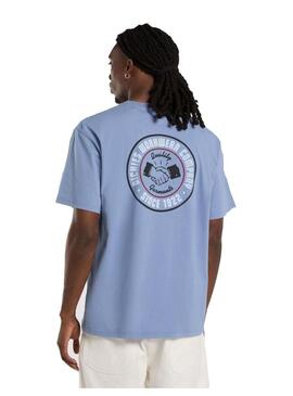 Camiseta Hombre Dickies Circle Logo Azul