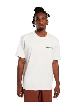 Camiseta Hombre Dickies Landscape Beige