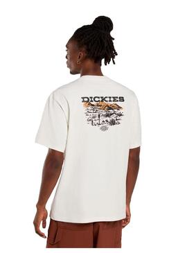Camiseta Hombre Dickies Landscape Beige