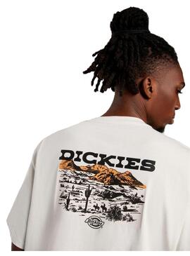 Camiseta Hombre Dickies Landscape Beige