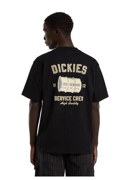 Camiseta Hombre Dickies Service Negra