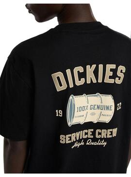 Camiseta Hombre Dickies Service Negra