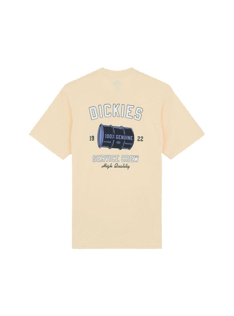 Camiseta Hombre Dickies Service Naranja