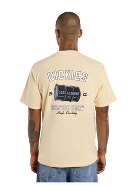Camiseta Hombre Dickies Service Naranja