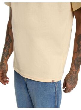 Camiseta Hombre Dickies Service Naranja
