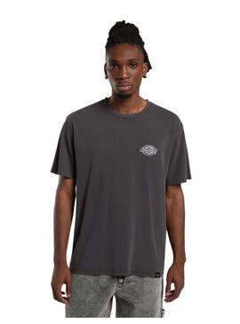 Camiseta Hombre Dickies Service Station Negra