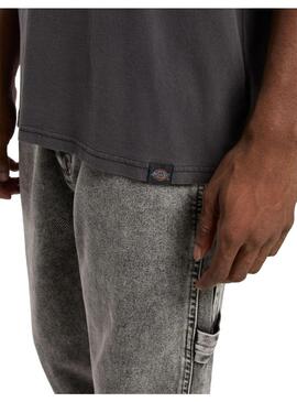 Camiseta Hombre Dickies Service Station Negra