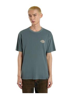 Camiseta Hombre Dickies Service Station Azul