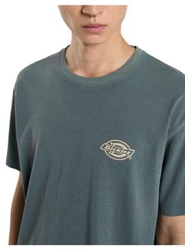 Camiseta Hombre Dickies Service Station Azul