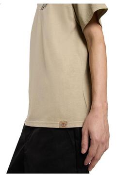 Camiseta Hombre Dickies Service Station Marron
