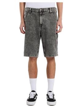 Bermuda Hombre Dickies Garyville Vaquero Negro