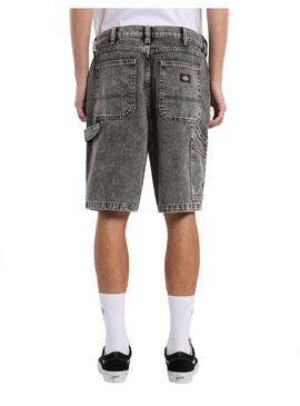 Bermuda Hombre Dickies Garyville Vaquero Negro