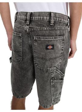 Bermuda Hombre Dickies Garyville Vaquero Negro
