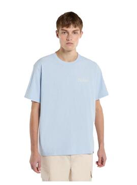Camiseta Hombre Dickies Companion Azul Celeste