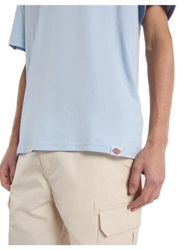 Camiseta Hombre Dickies Companion Azul Celeste