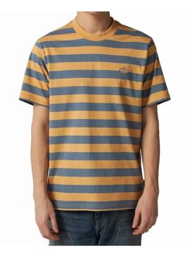 Camiseta Hombre Dickies Rivergrove Rayas