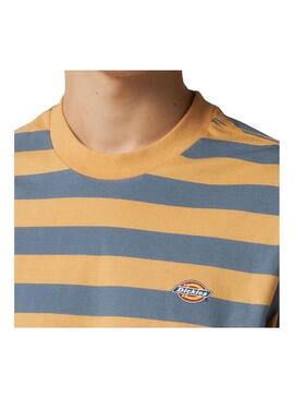 Camiseta Hombre Dickies Rivergrove Rayas
