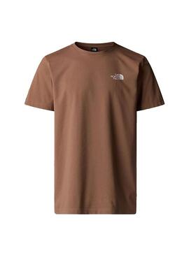 Camiseta Hombre The North Face Simple Dome Marron