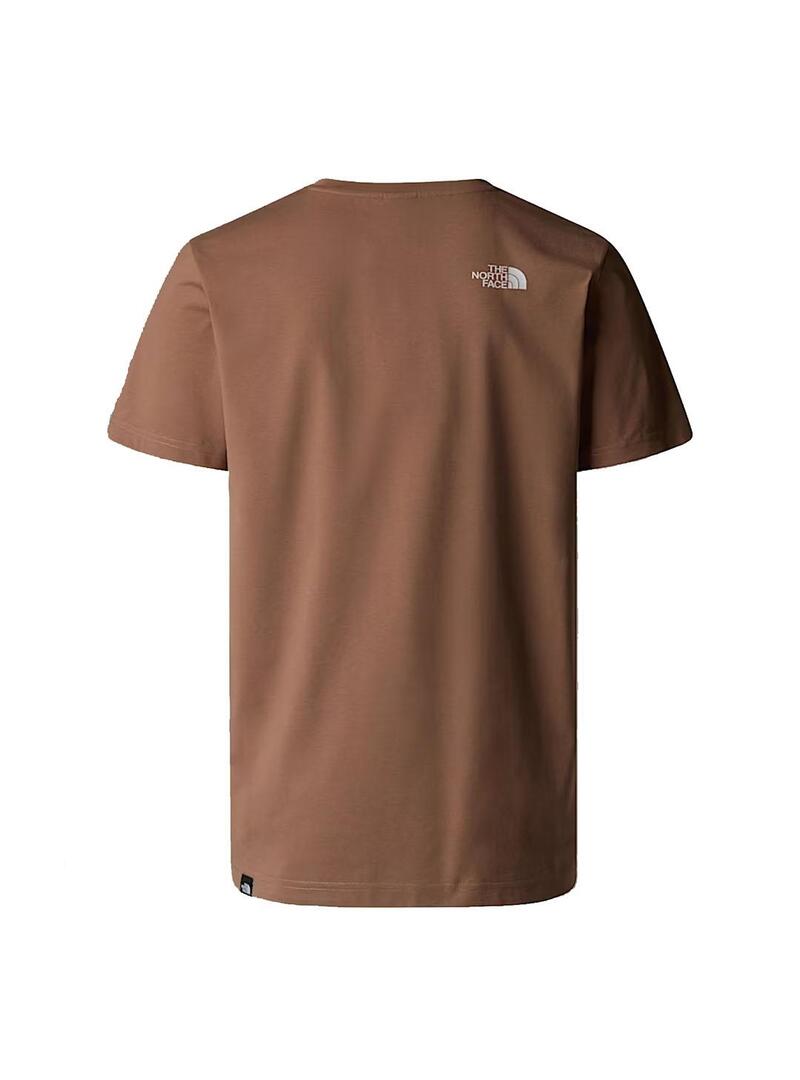 Camiseta Hombre The North Face Simple Dome Marron