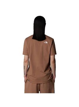 Camiseta Hombre The North Face Simple Dome Marron