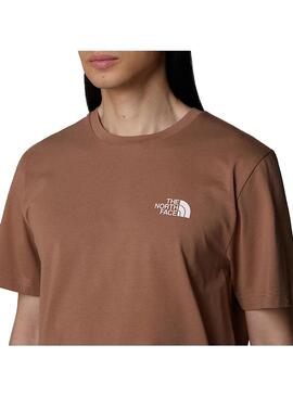 Camiseta Hombre The North Face Simple Dome Marron
