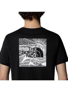 Camiseta Hombre The North Face RedBox Celebration Negra