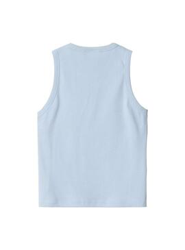 Camiseta Mujer Carhartt WIP Philips Celeste