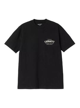 Camiseta Hombre Carhartt WIP Catalogue Negra
