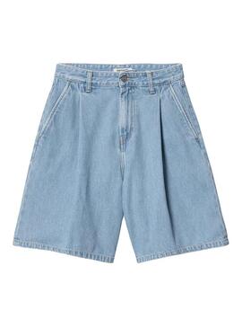 Bermuda Mujer Carhartt WIP Alta Short Azul