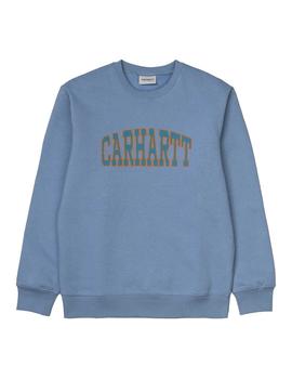 Sudadera Chico Carhartt WIP Theory Celeste