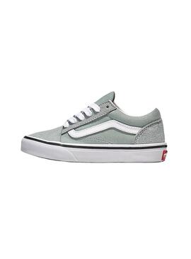 Zapatilla Niño/a Vans Old skool Verde
