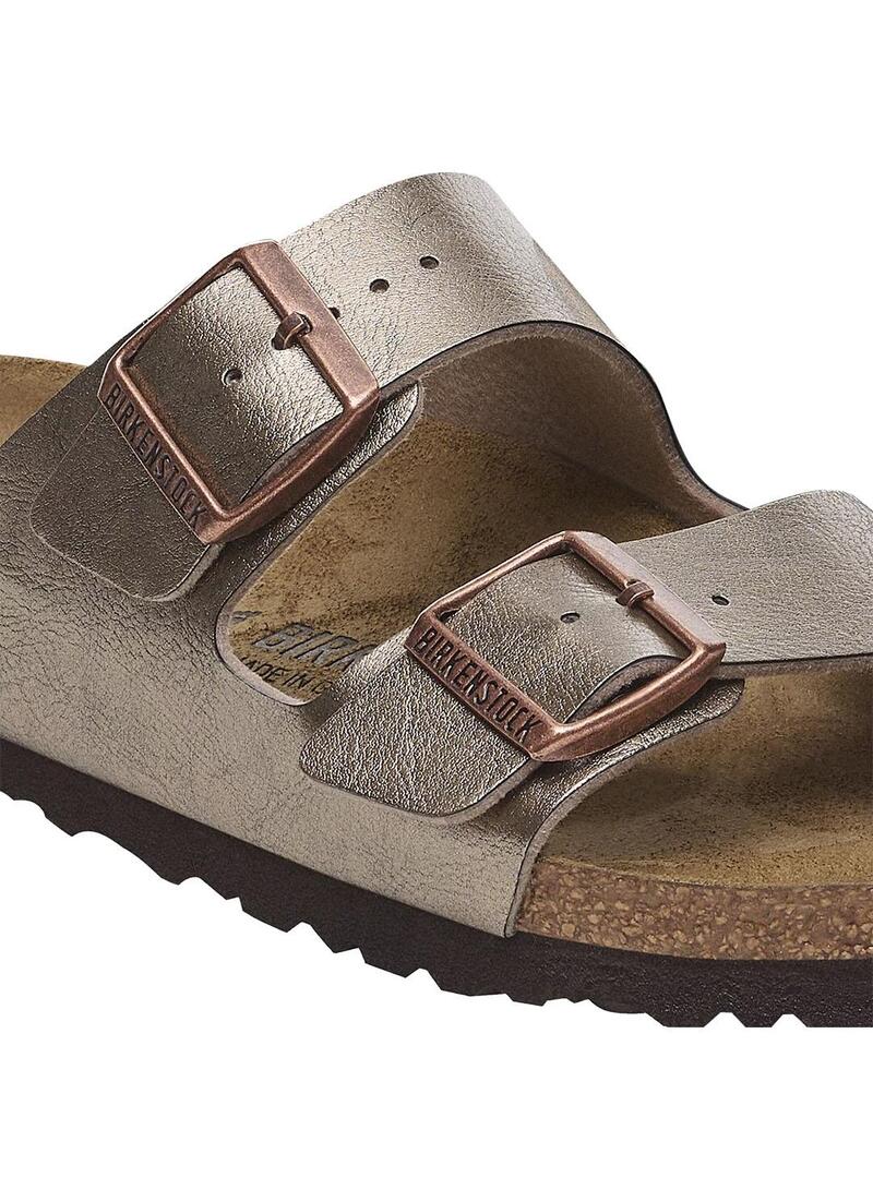 Sandalia Mujer Birkenstock Arizona Bs Bronce