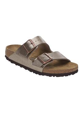 Sandalia Mujer Birkenstock Arizona Bs Bronce