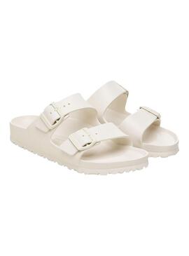 Sandalia Unisex Birkenstock Arizona EVA Crema