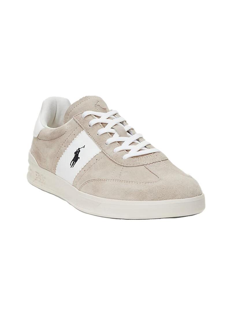 Zapatilla Hombre Ralph Lauren HRT Aer PP Low Beige