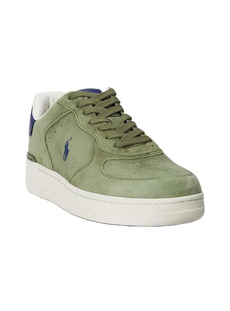 Zapatilla Hombre Ralph Lauren Masters Crt Low Verd